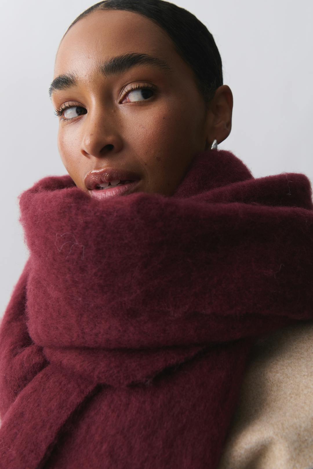 Gina Tricot soft chunky scarf