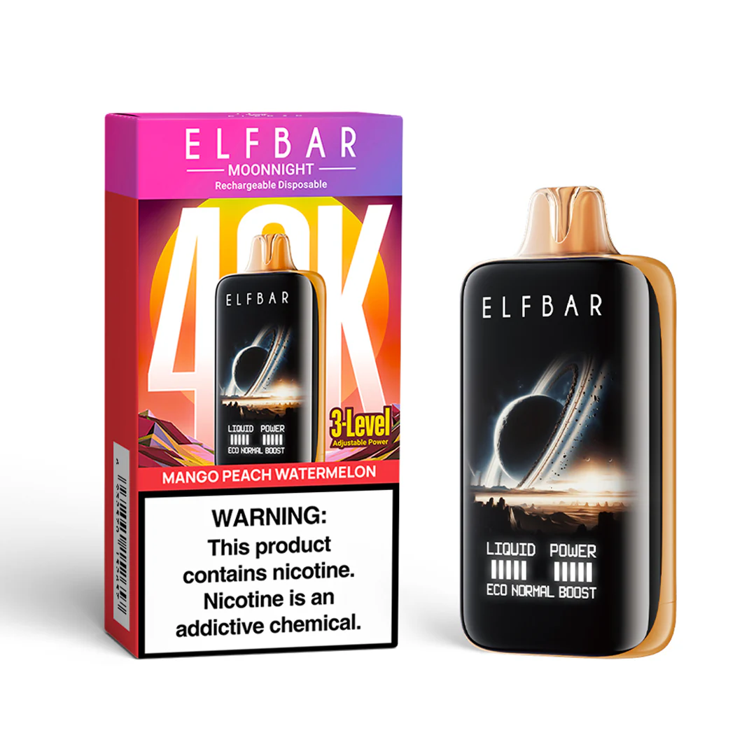 ELFBAR MoonNight Rechargeable Disposable Vape (All Flavours)