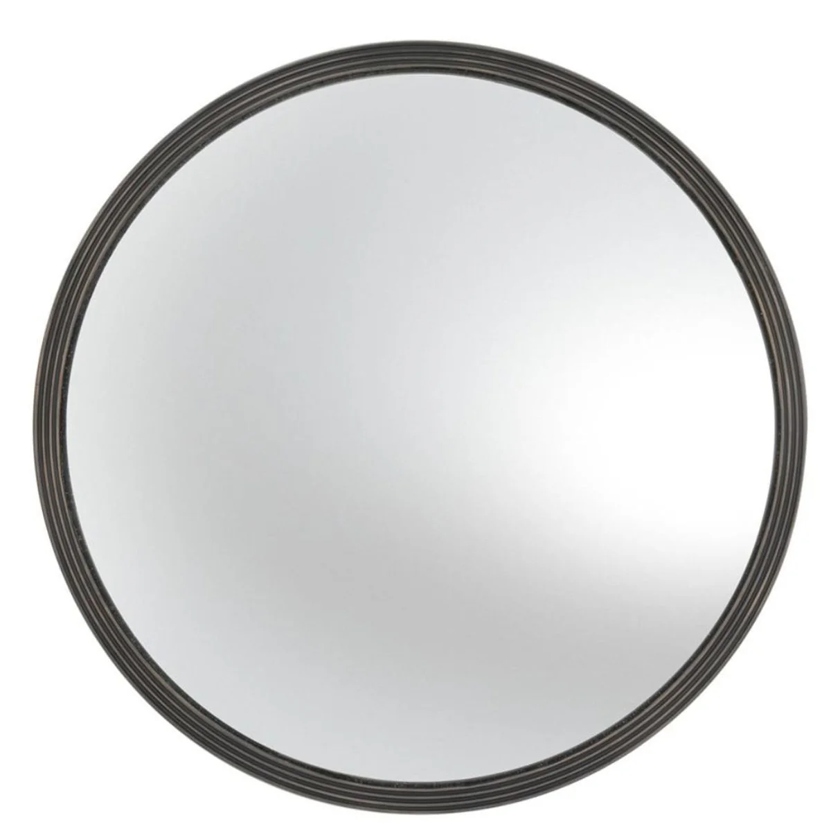 Wall mirror antique bronze diameter 91 cm - luxury mirror