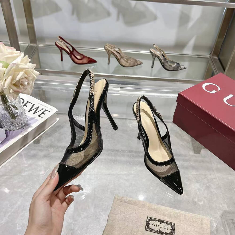 Gucci Signoria slingback pump - Top Club