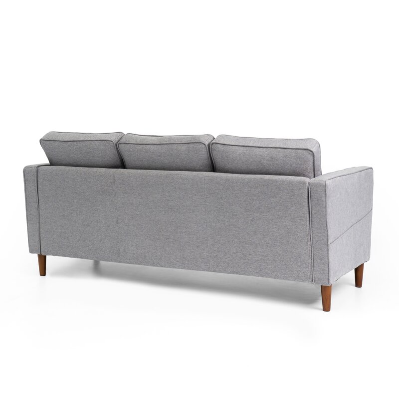 Hana 73” Square Arm Sofa