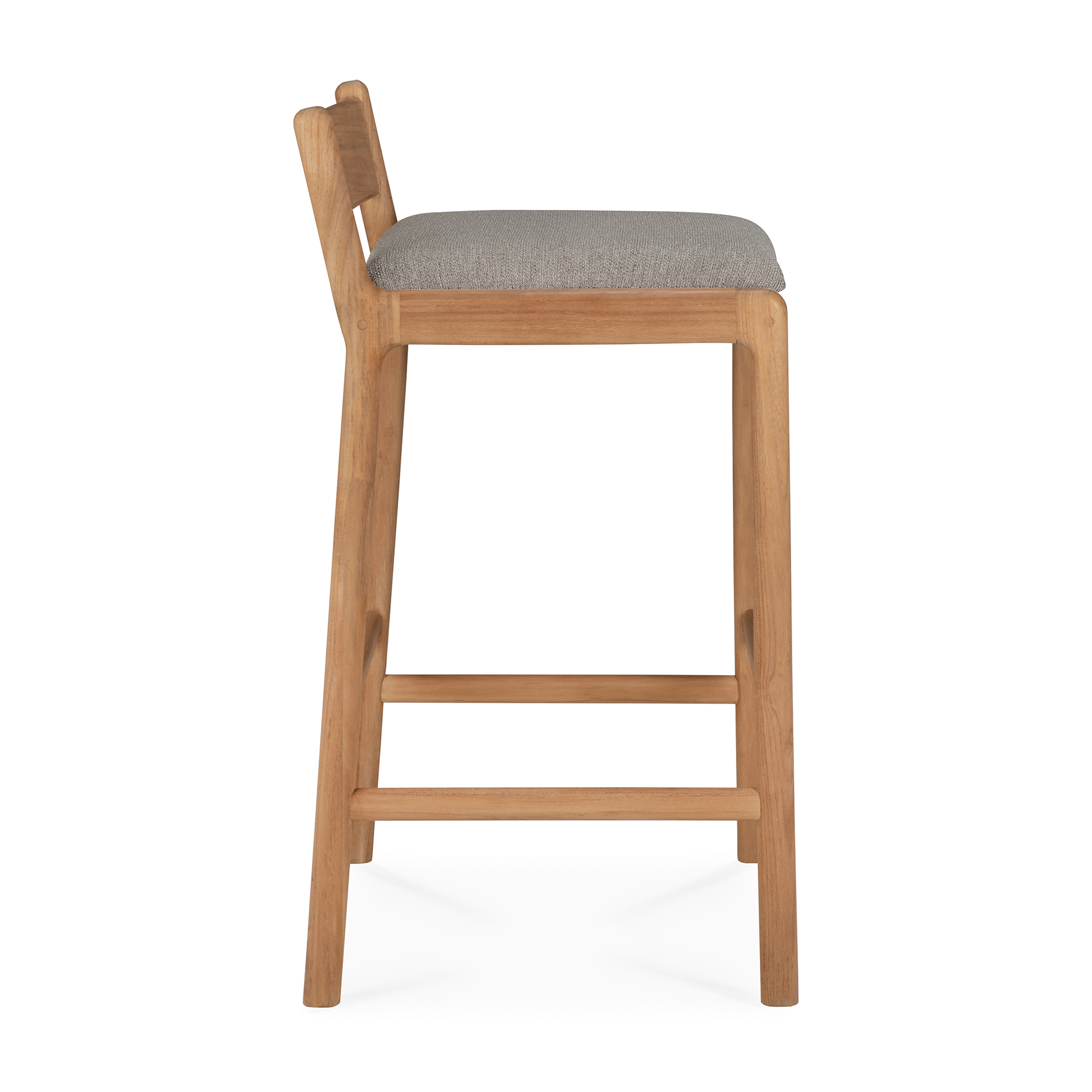 Barkruk Jack outdoor teak mocha kussen