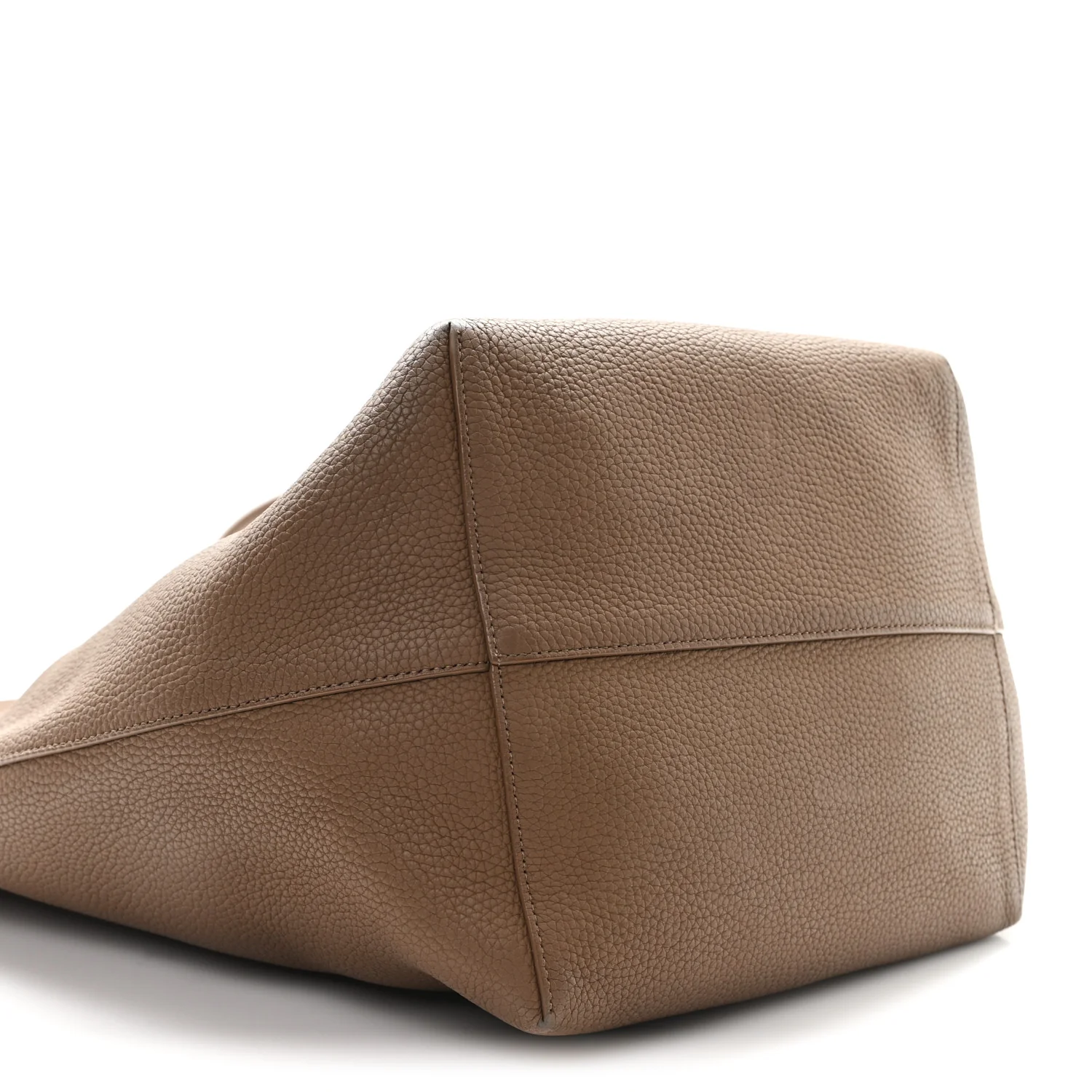 Grained Calfskin Large N/S Park Tote Dark Olive - Top Club
