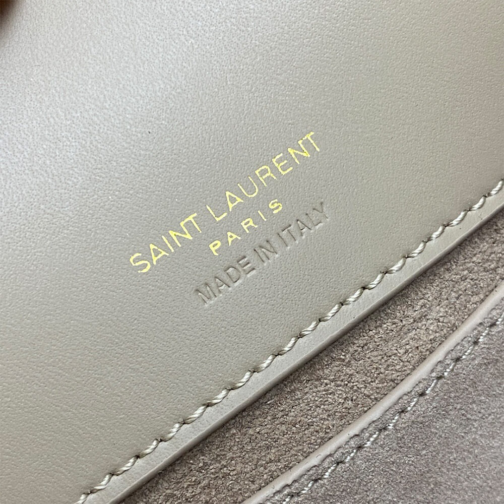 YSL LE 37 small in shiny leather - Top Club