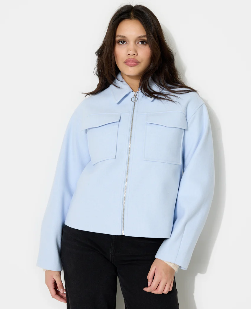 Pimkie Blouson zippé effet drap de laine