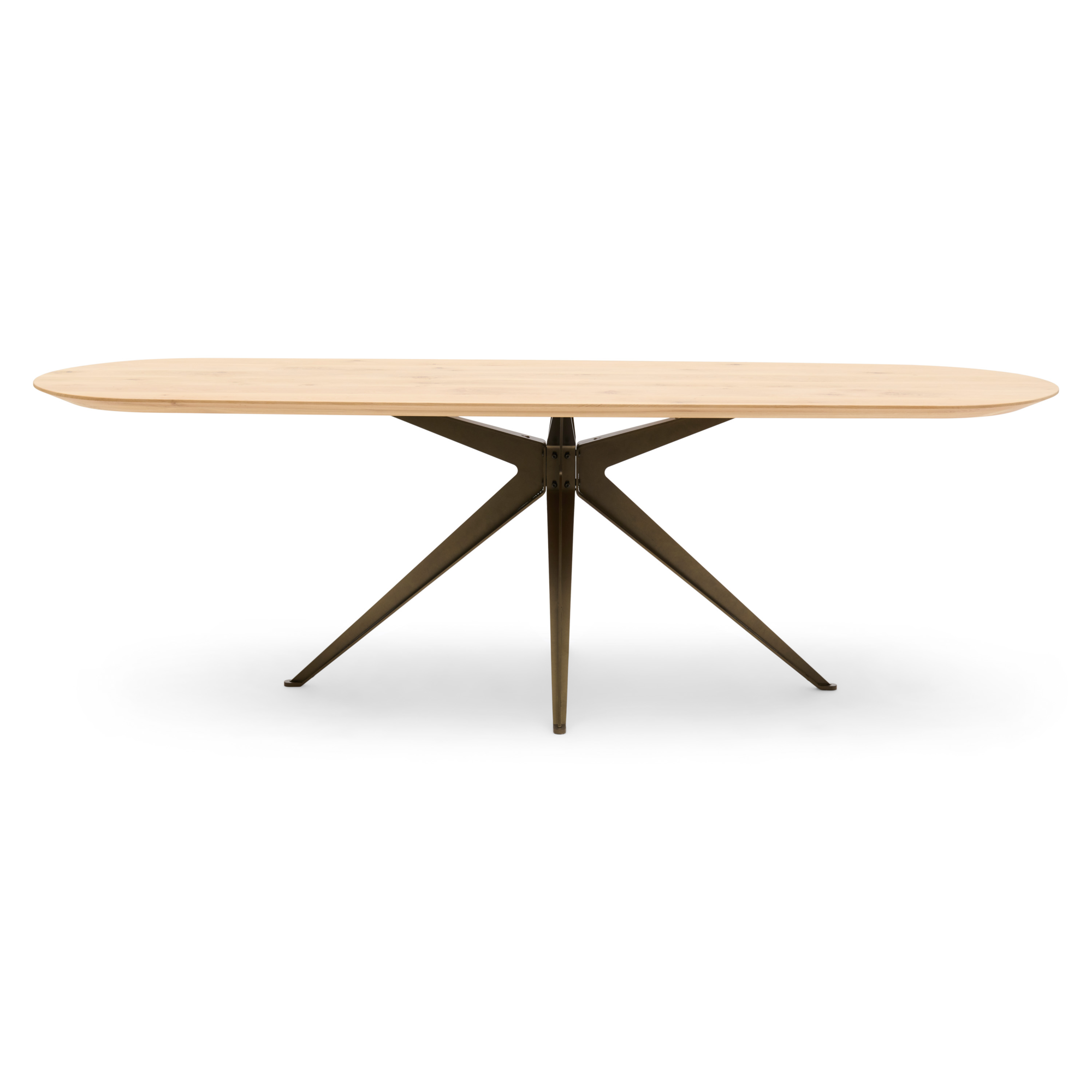 Eettafel Trento groove naturel 240x90 cm