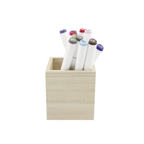 Magneetbakje hout naturel
