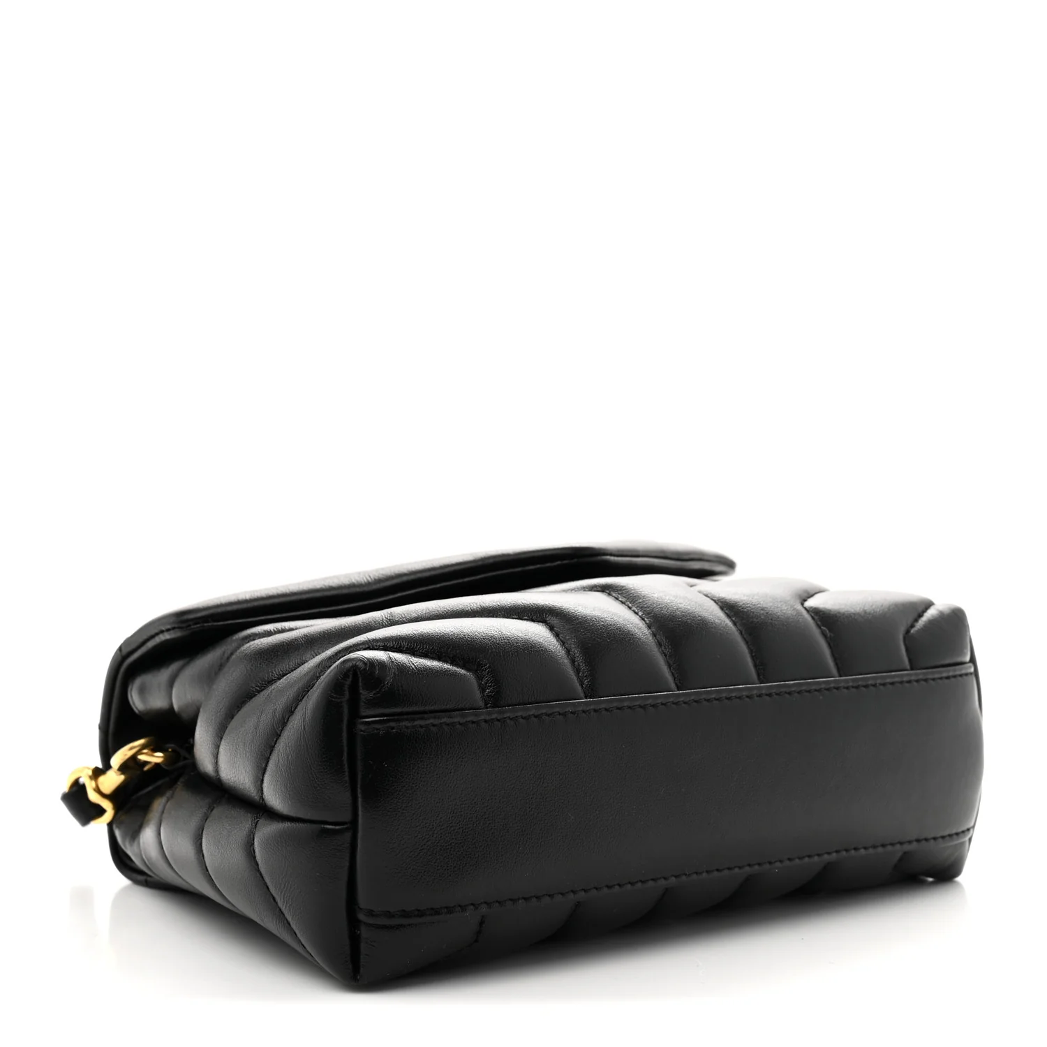 Calfskin Y Quilted Monogram Toy Loulou Crossbody Bag Black - Top Club