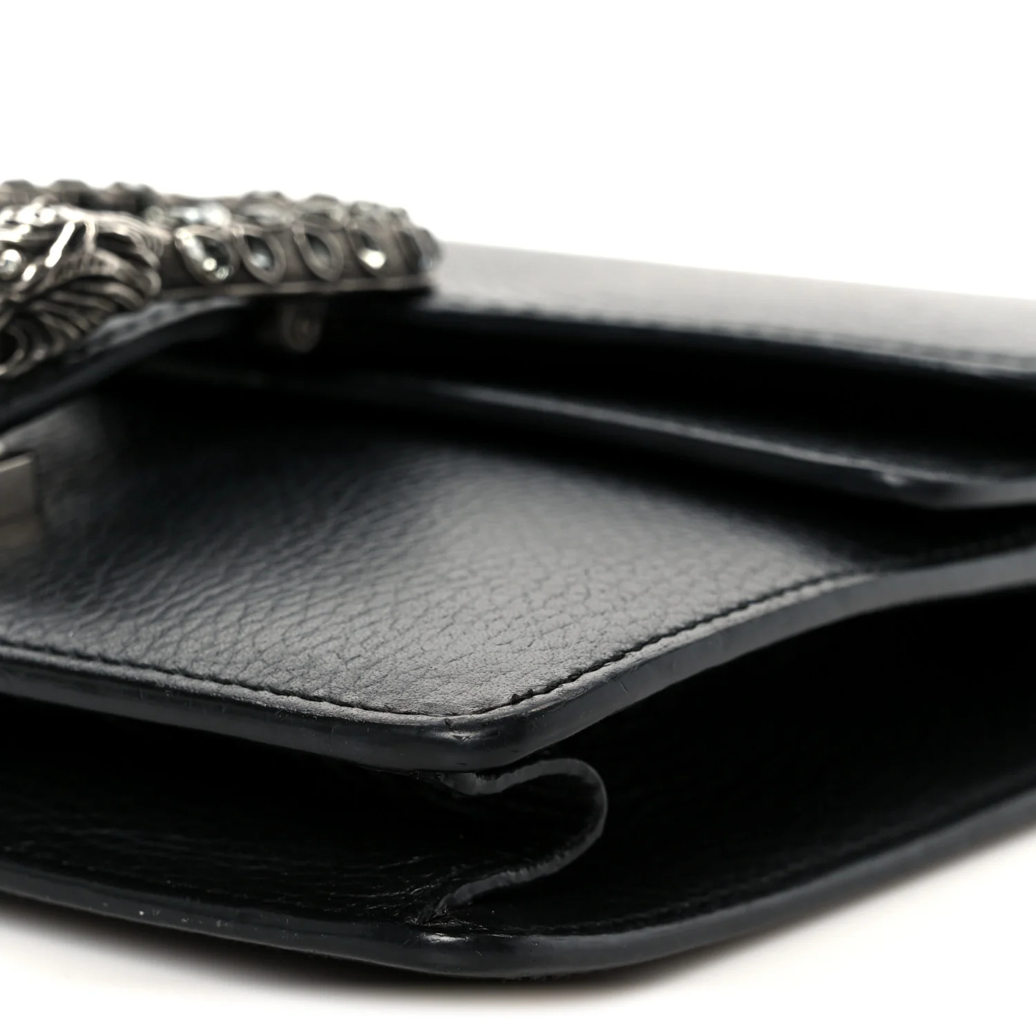 Calfskin Mini Dionysus Shoulder Bag Black - Top Club