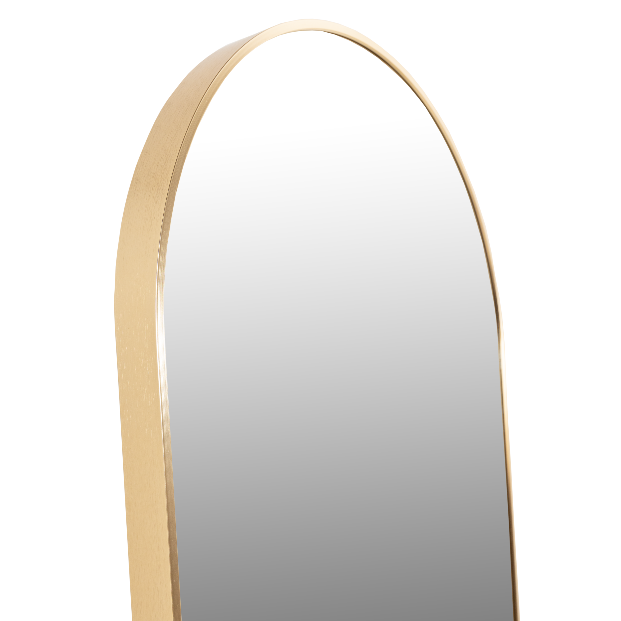 Passpiegel arched 50x150 - goud