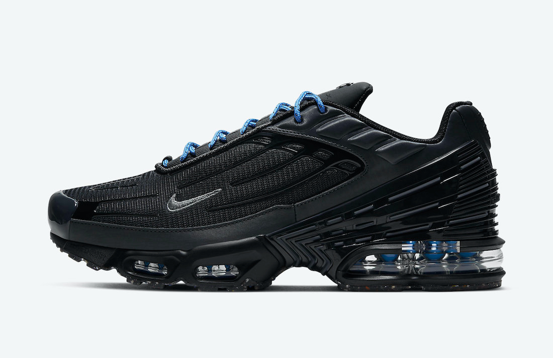 Air Max Plus 3  Black Light Photo Blue  DH3984-001 - Sneaker Replica Workshop