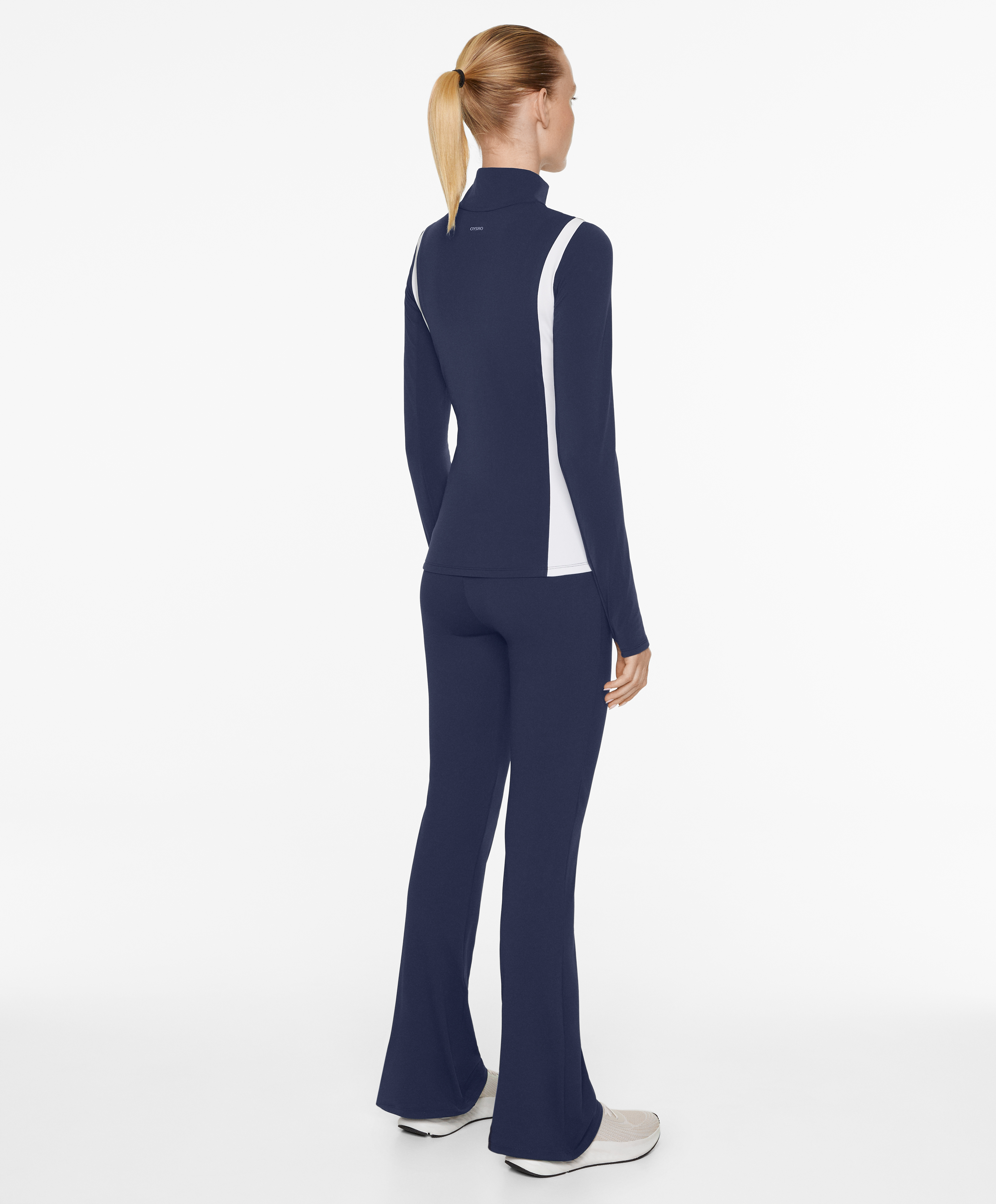 OYSHO High-rise comfortlux flare trousers
