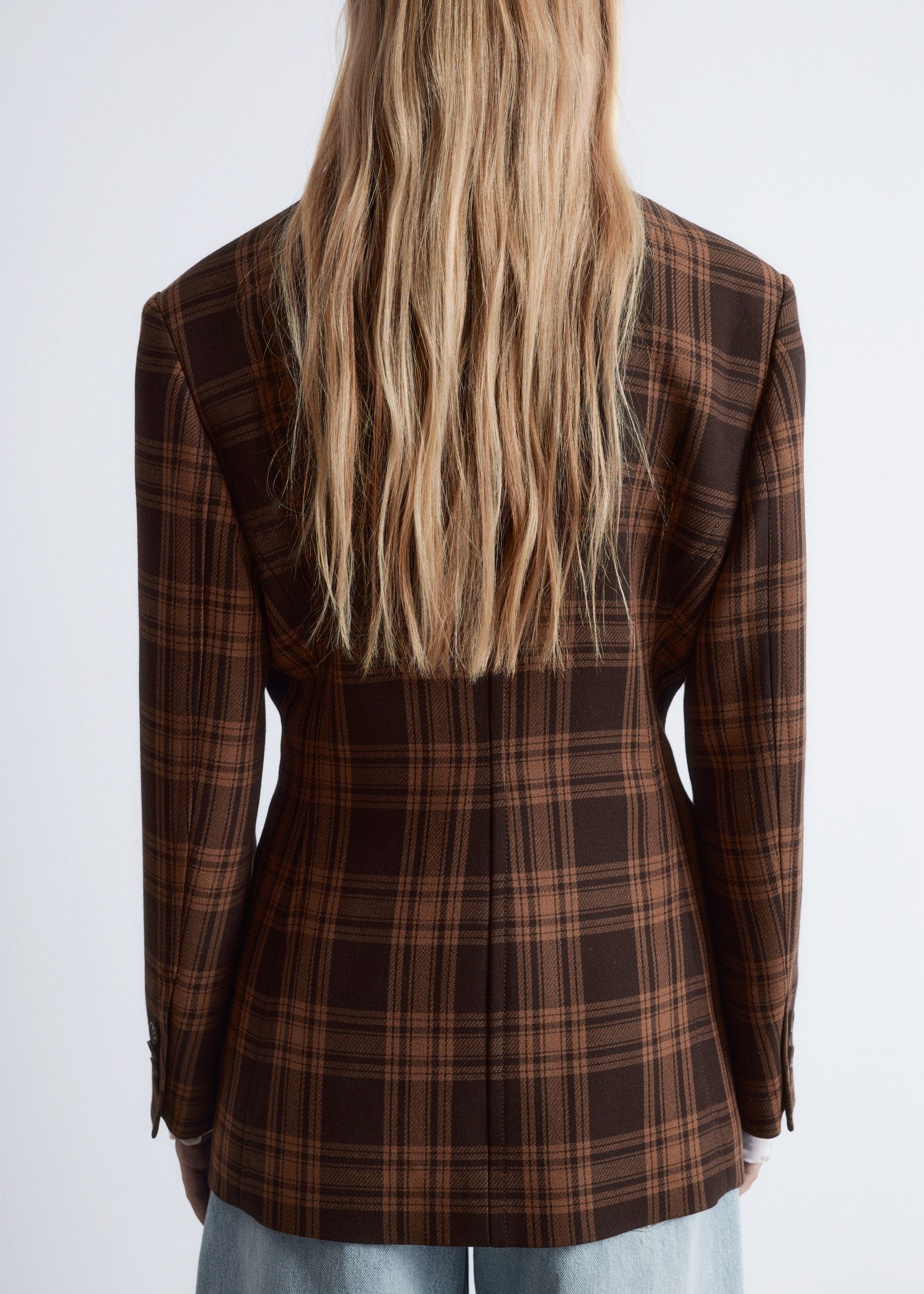 & Other Stories FITTED SHOULDER-PAD BLAZER