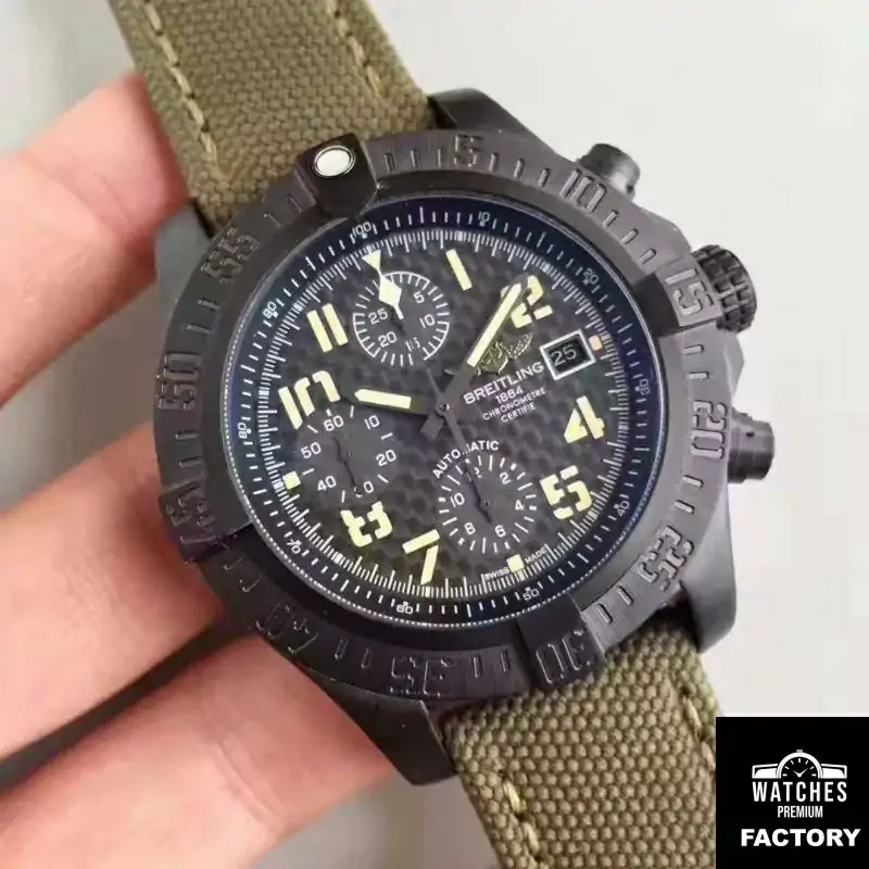 Breitling Avenger II USA Military Limited Edition M133715N GF Factory Fiber Dial