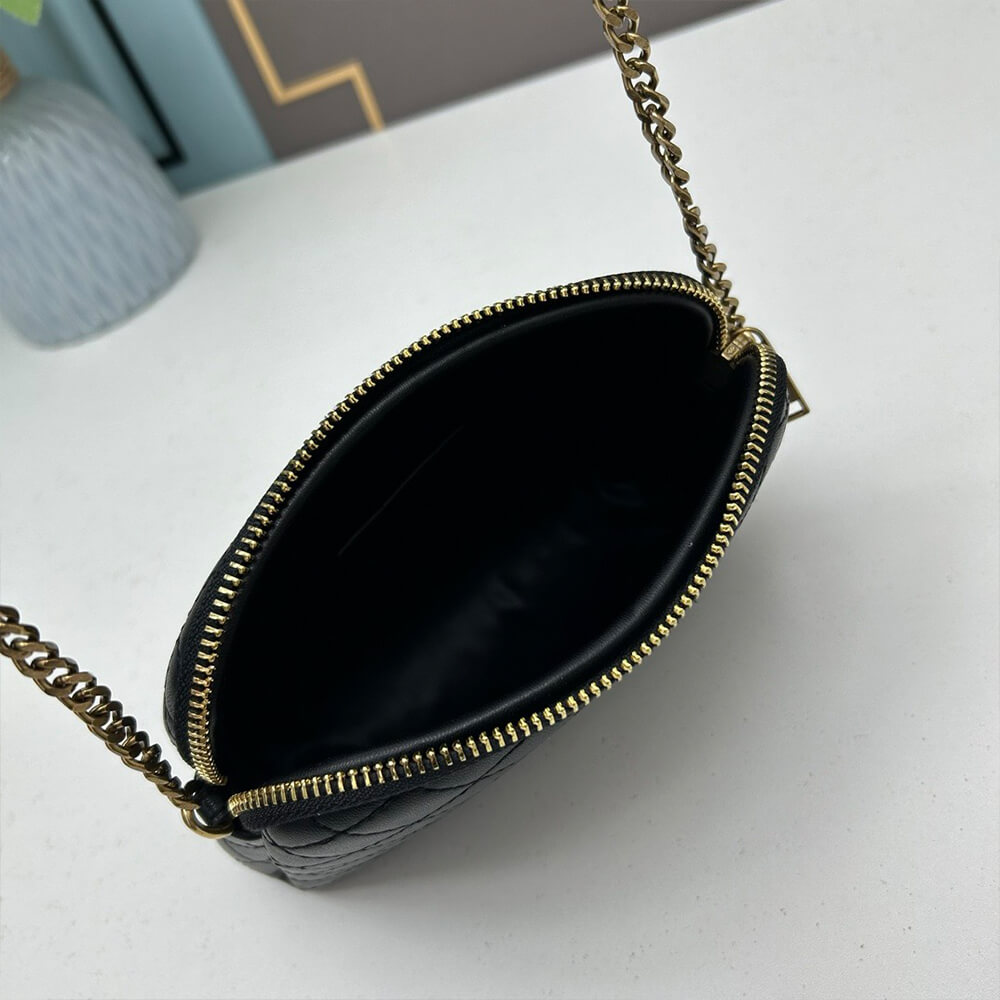 YSL Gaby zipped pouch in quilted lambskin - Top Club