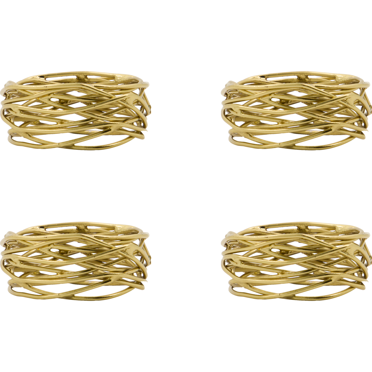 Servetring goud