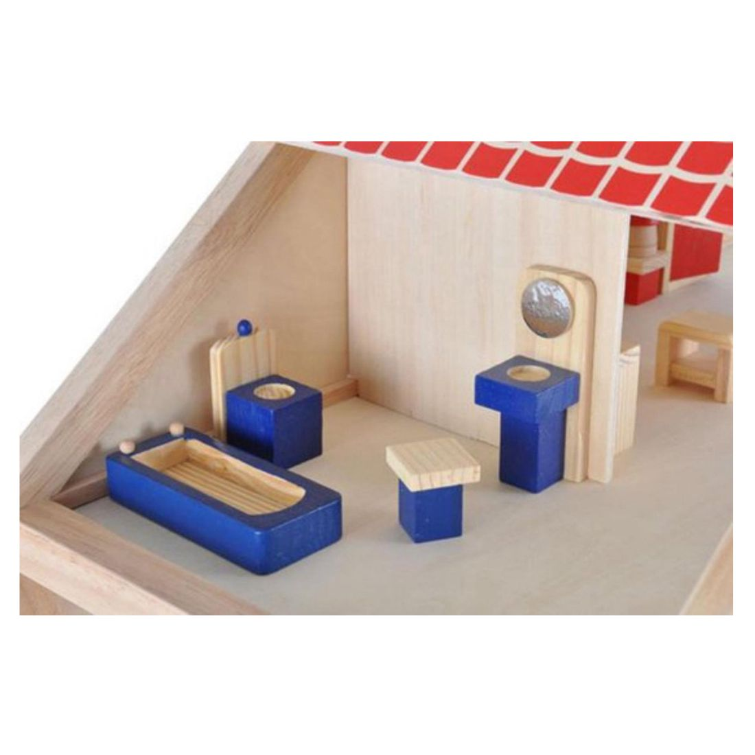 Poppenhuis  XL incl meubels