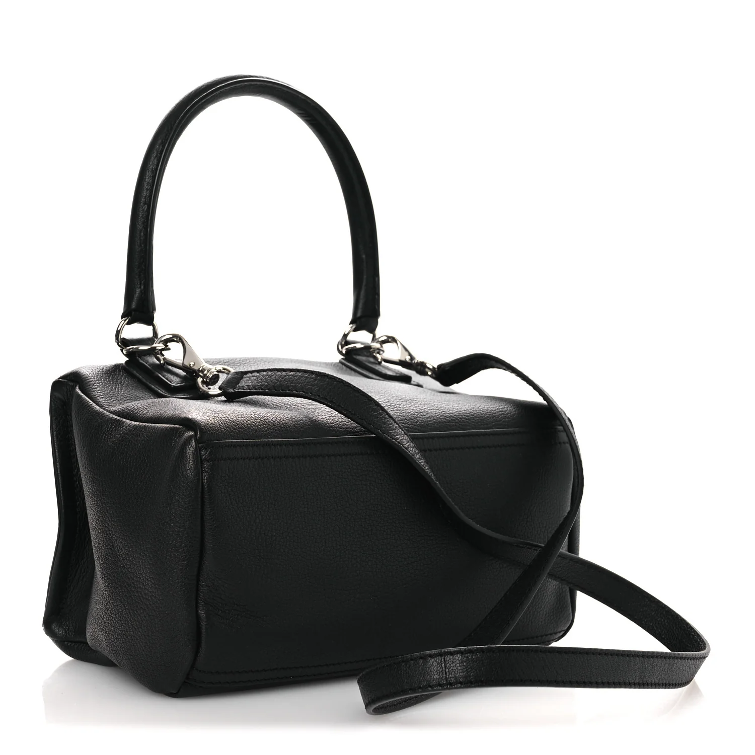 Sugar Goatskin Small Pandora Black - Top Club