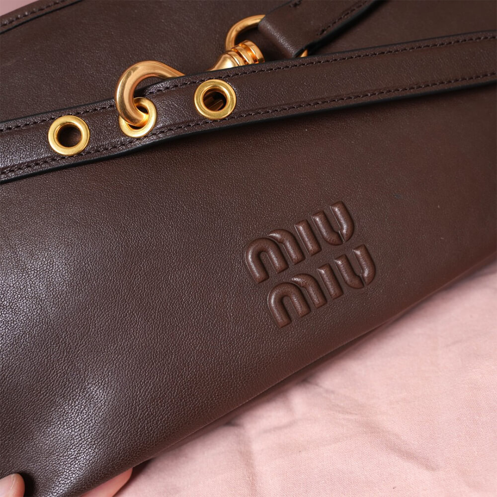MIUMIU Regular Aventure nappa leather bag(HIGH-END GRADE) - Top Club