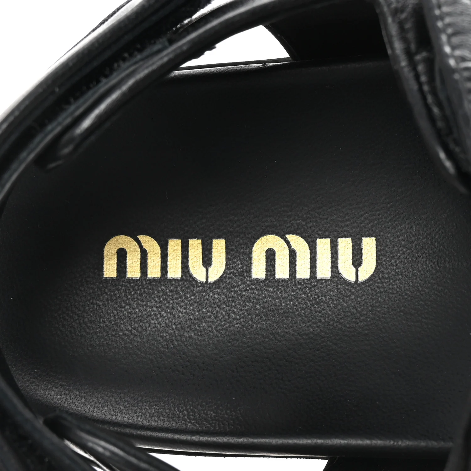 Nappa Matelasse Sporty Sandals 39 Black - Top Club