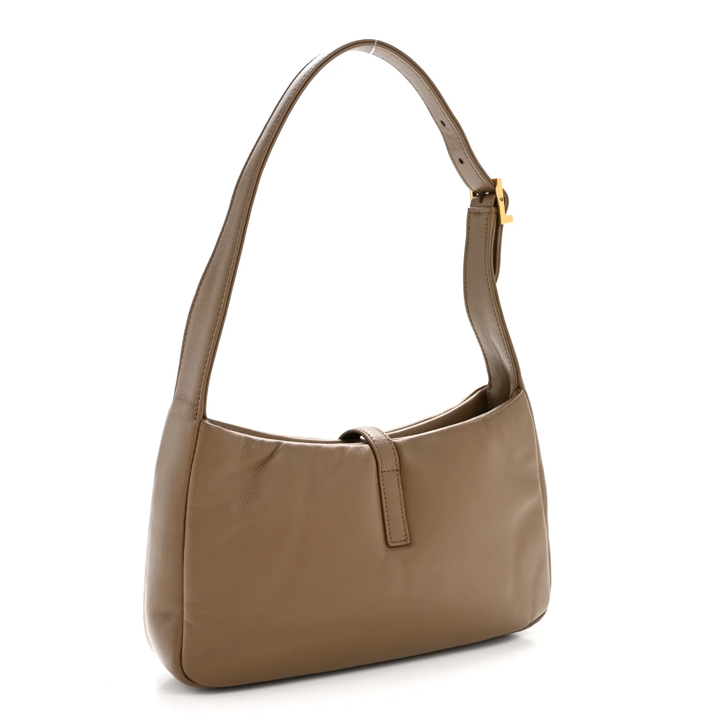 Padded Lambskin Le 5 A 7 Hobo Dark Peanut - Top Club