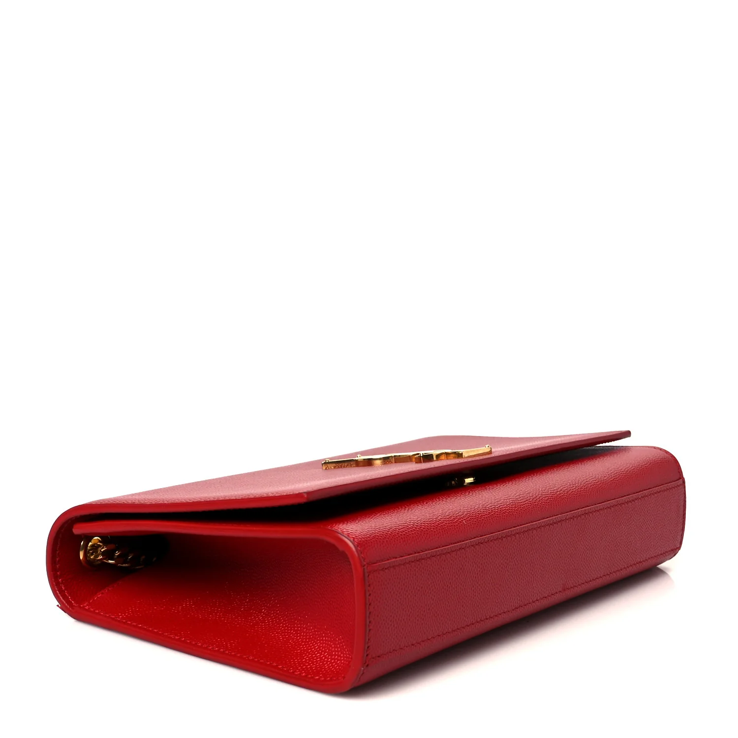 Grain De Poudre Medium Monogram Kate Satchel Red - Top Club