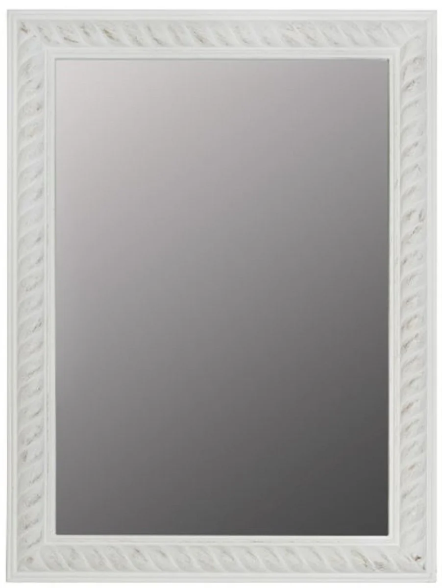 Baroque mirror antique white / gold 62 x H. 82 cm - Baroque wall mirror