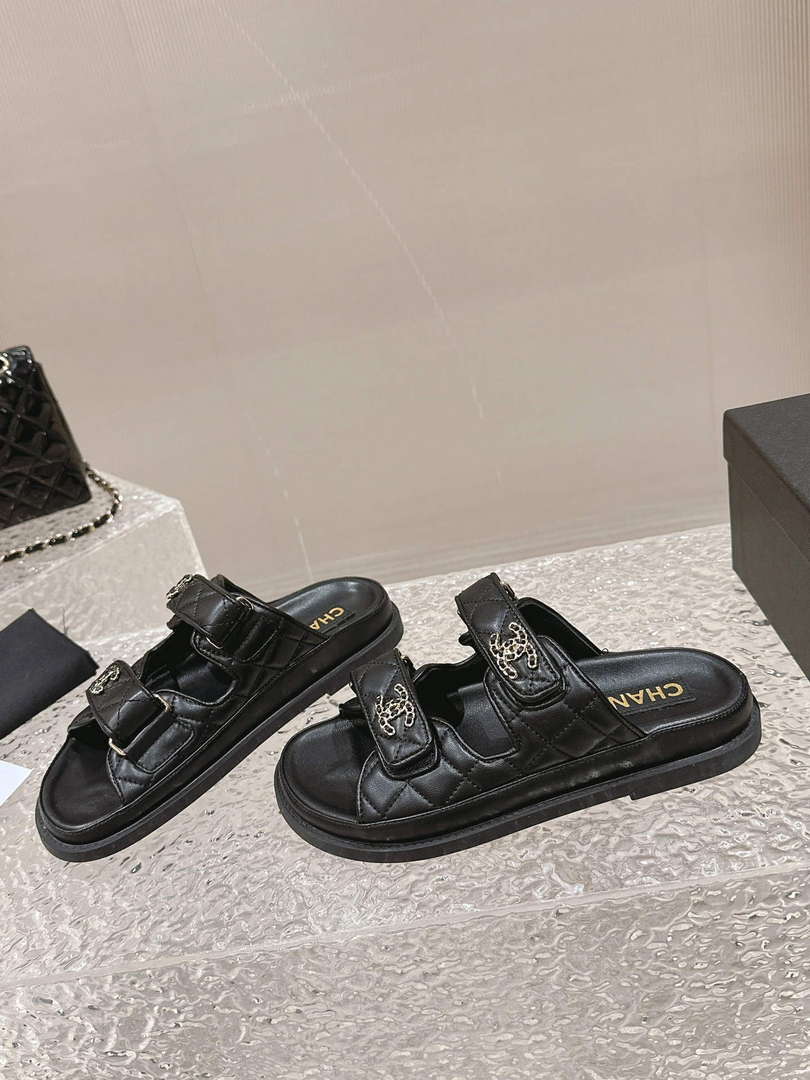 Chanel Women's Velcro sandals Fashion Shoes C93245 - Sneaker Replica Workshop