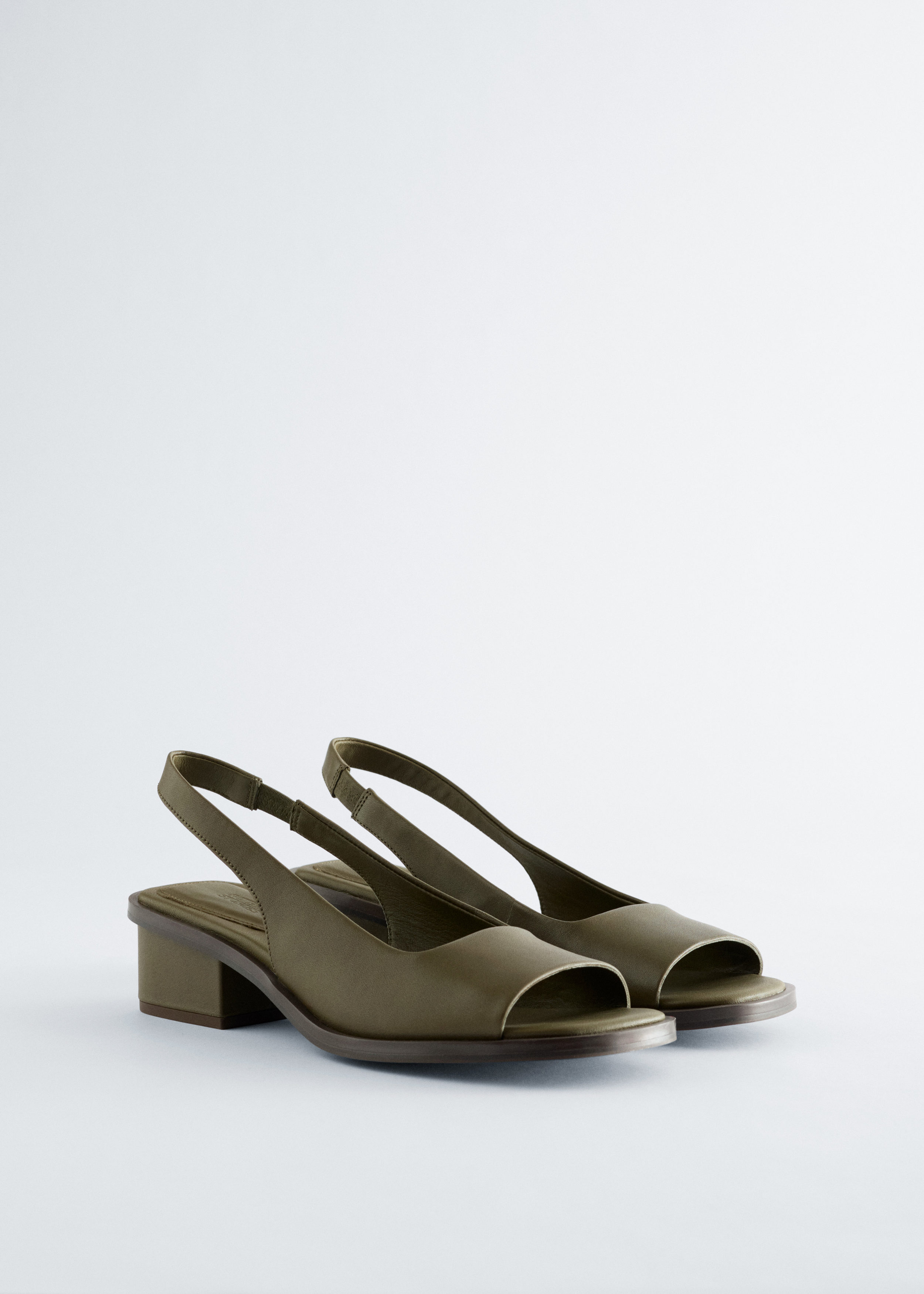 & Other Stories NAPPA LEATHER SLINGBACK SANDALS