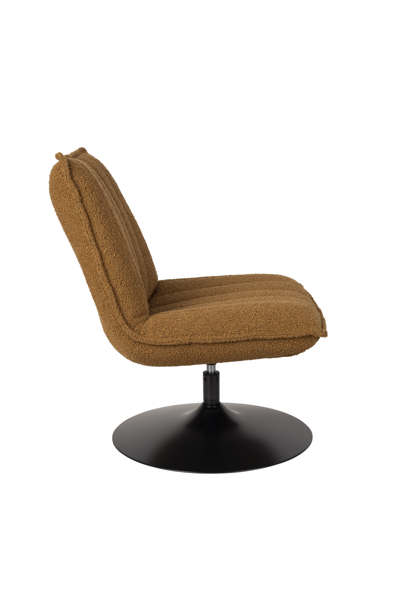 Fauteuil JAX OCHRE bouclé