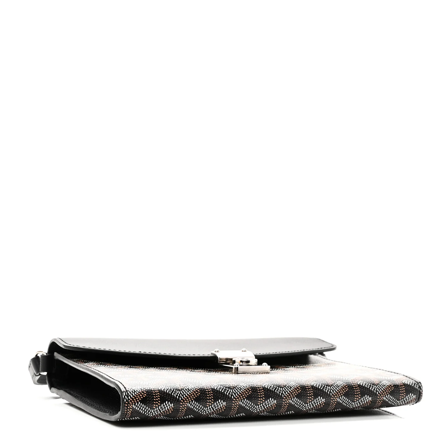 Goyardine Calfskin Chypre Wallet Pouch Black - Top Club
