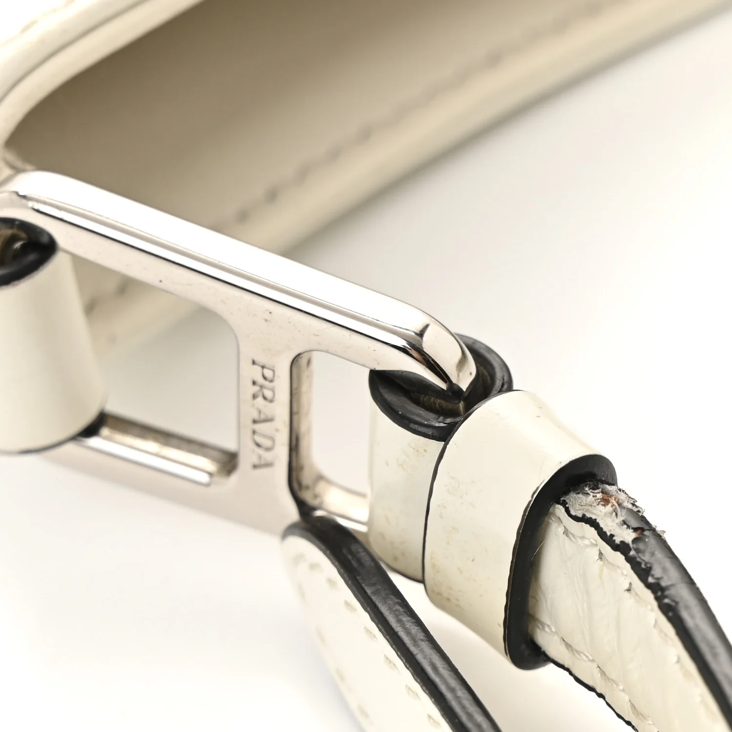 Spazzolato Cleo Adjustable Strap Shoulder Bag White - Top Club