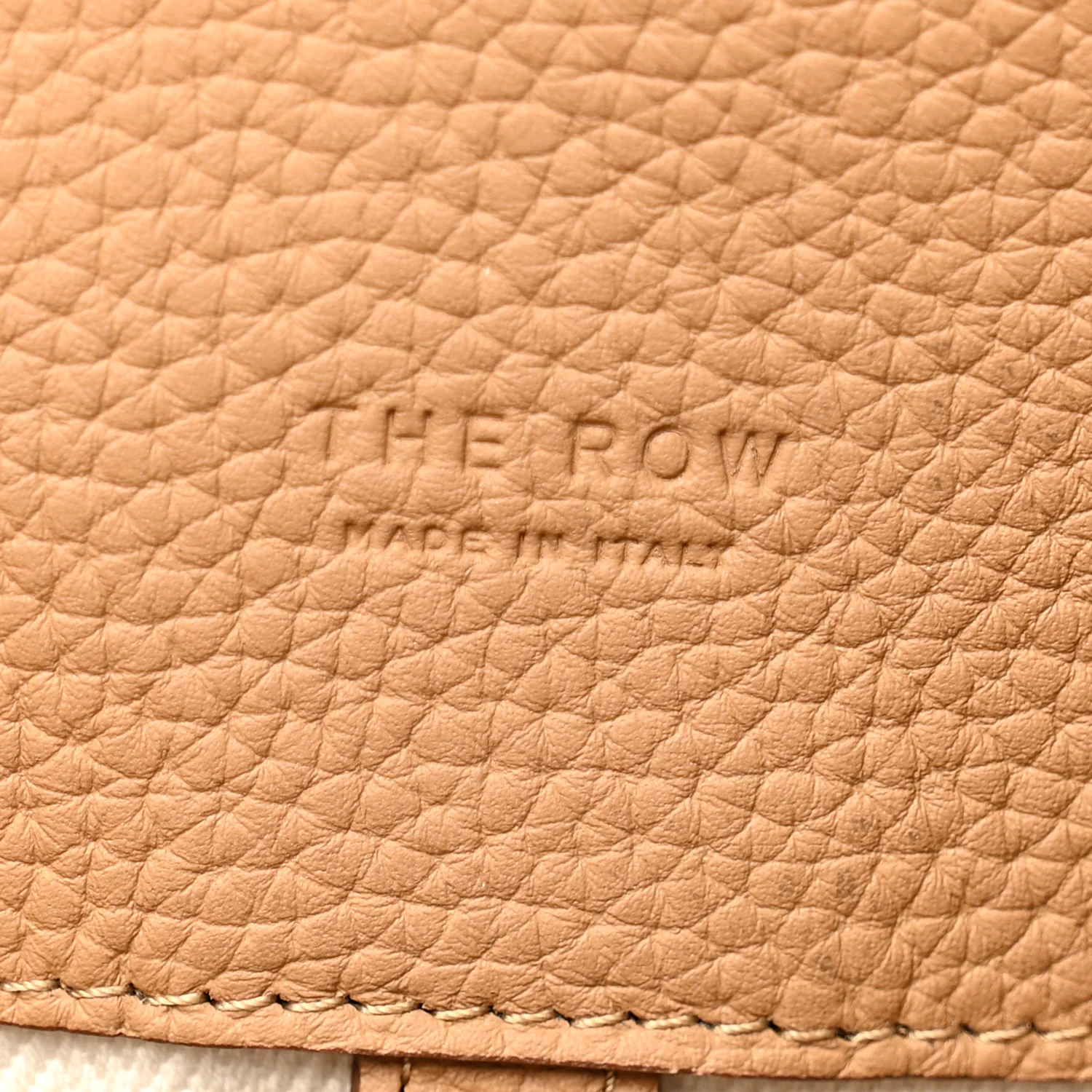 Matte Grained Calfskin Soft Margaux 17 Dark Taupe - Top Club