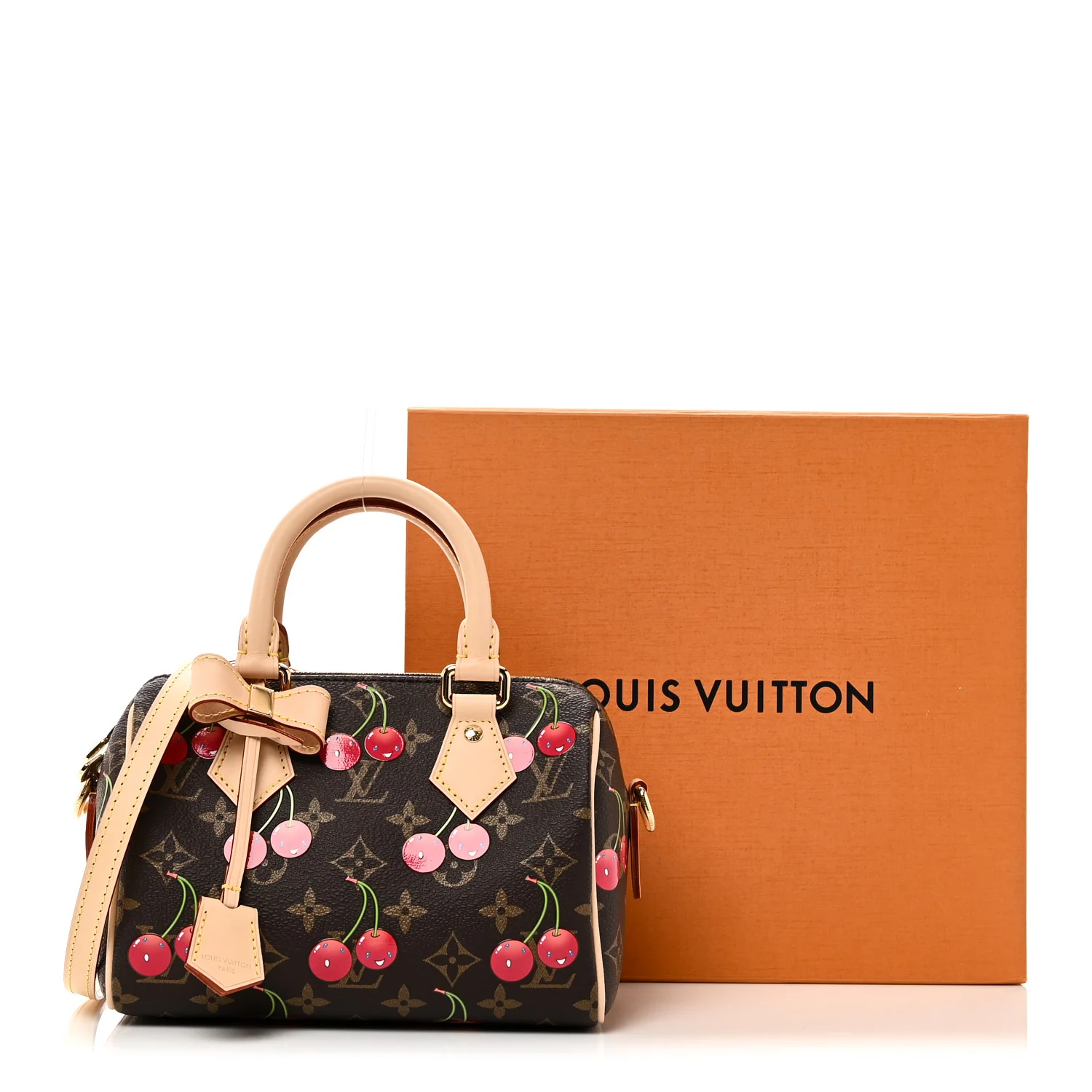 LV X TM Monogram Cerises Speedy Bandouliere 20 - Top Club
