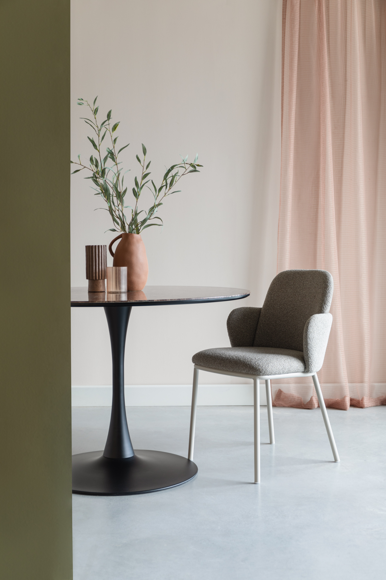 Eetkamerstoel Jerrico Light beige