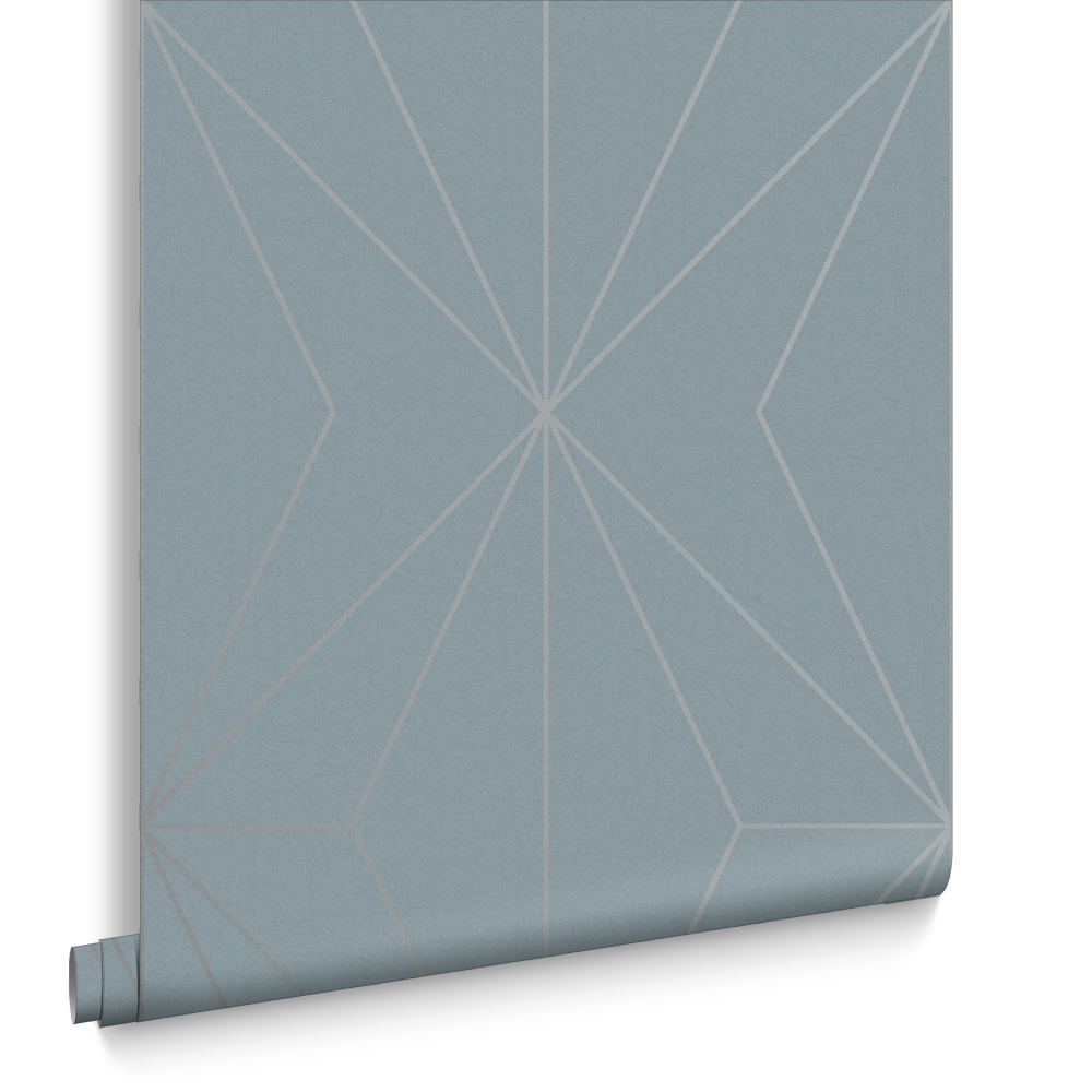 Graham & Brown  vliesbehang  Harmony Deep Sky Silver Graham & Brown  vliesbehang  Harmony Deep Sky Silver