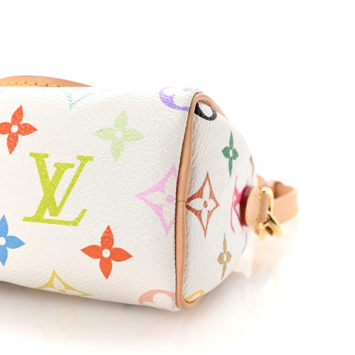 LV X TM Monogram Multicolor Nano Speedy White - Top Club