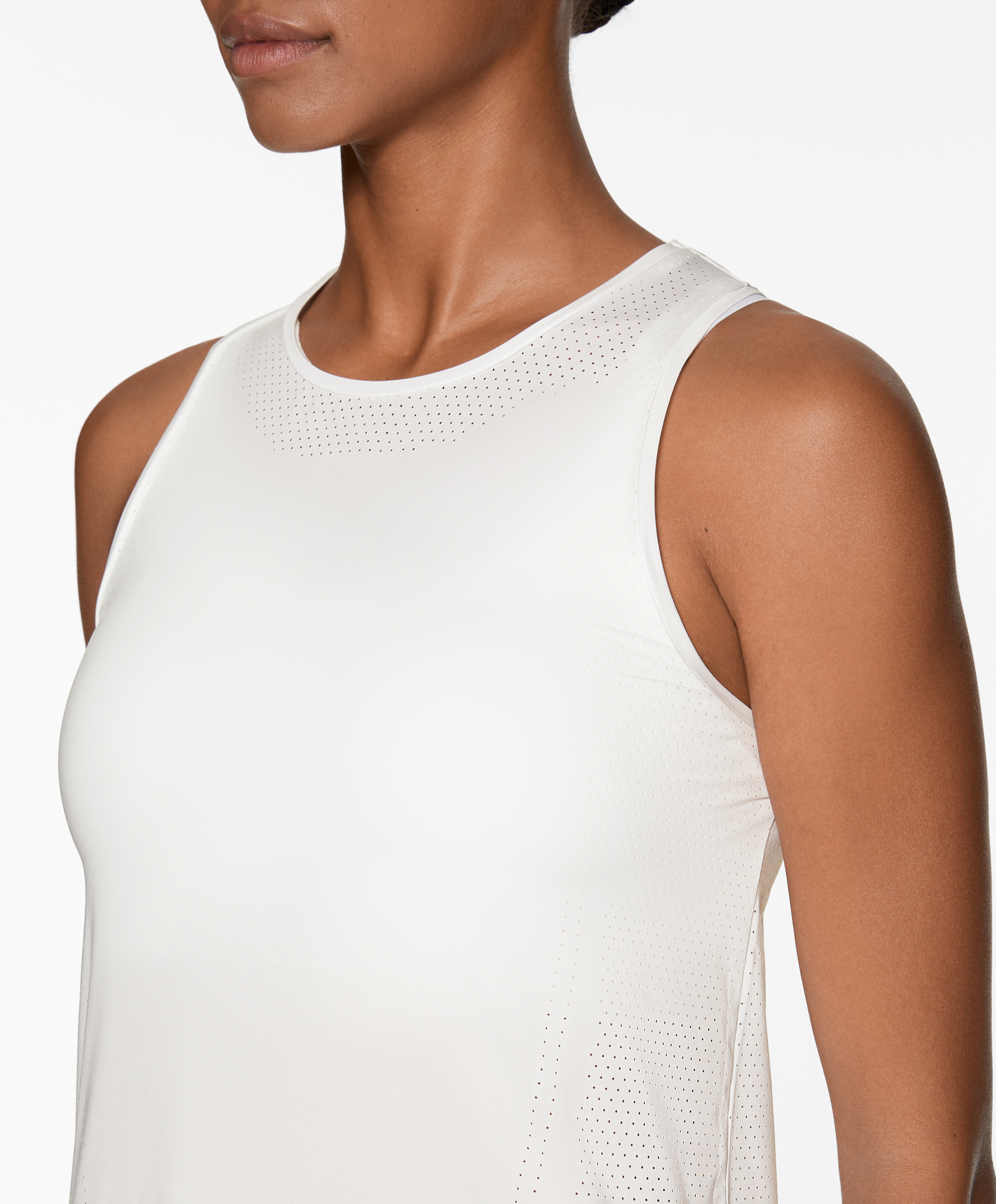 OYSHO Sleeveless technical T-shirt with open back