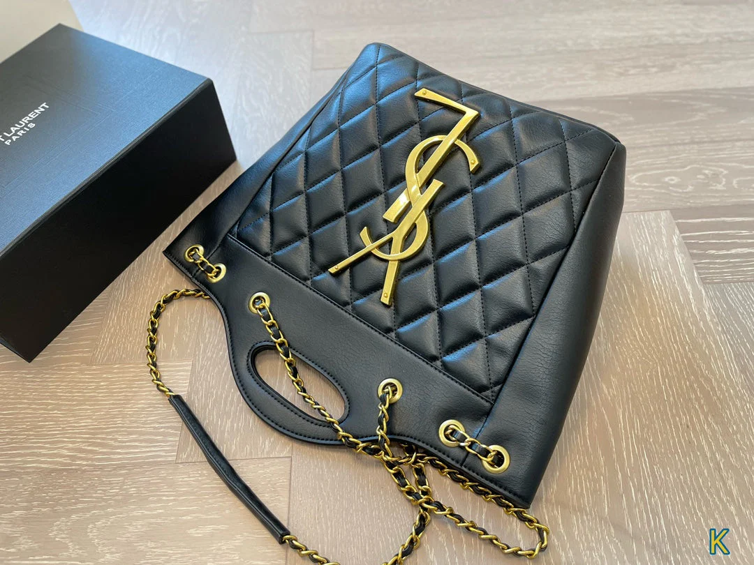YSL SAINT LAURENT New Shopping Tote Bag 25x27cm - Top Club