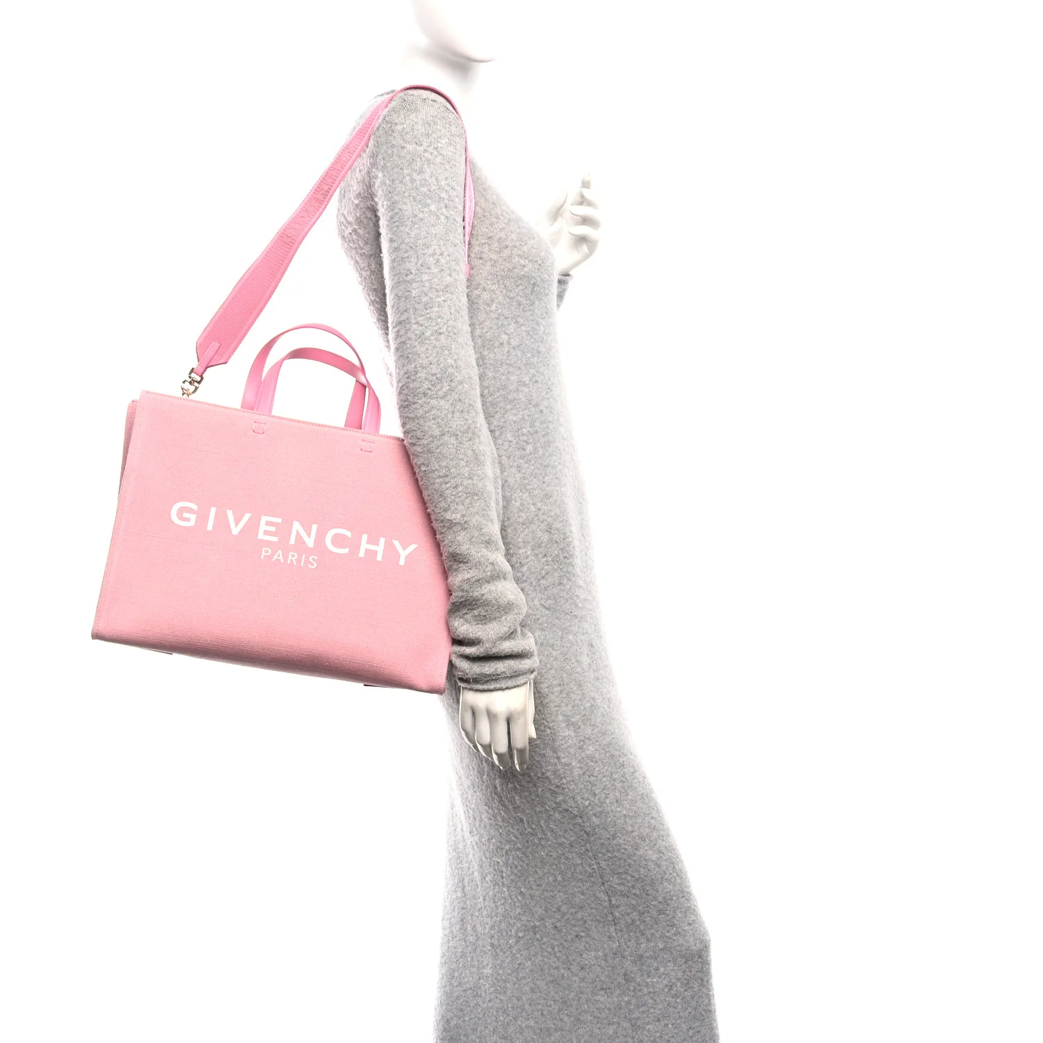 Canvas Medium G-Tote Bright Pink