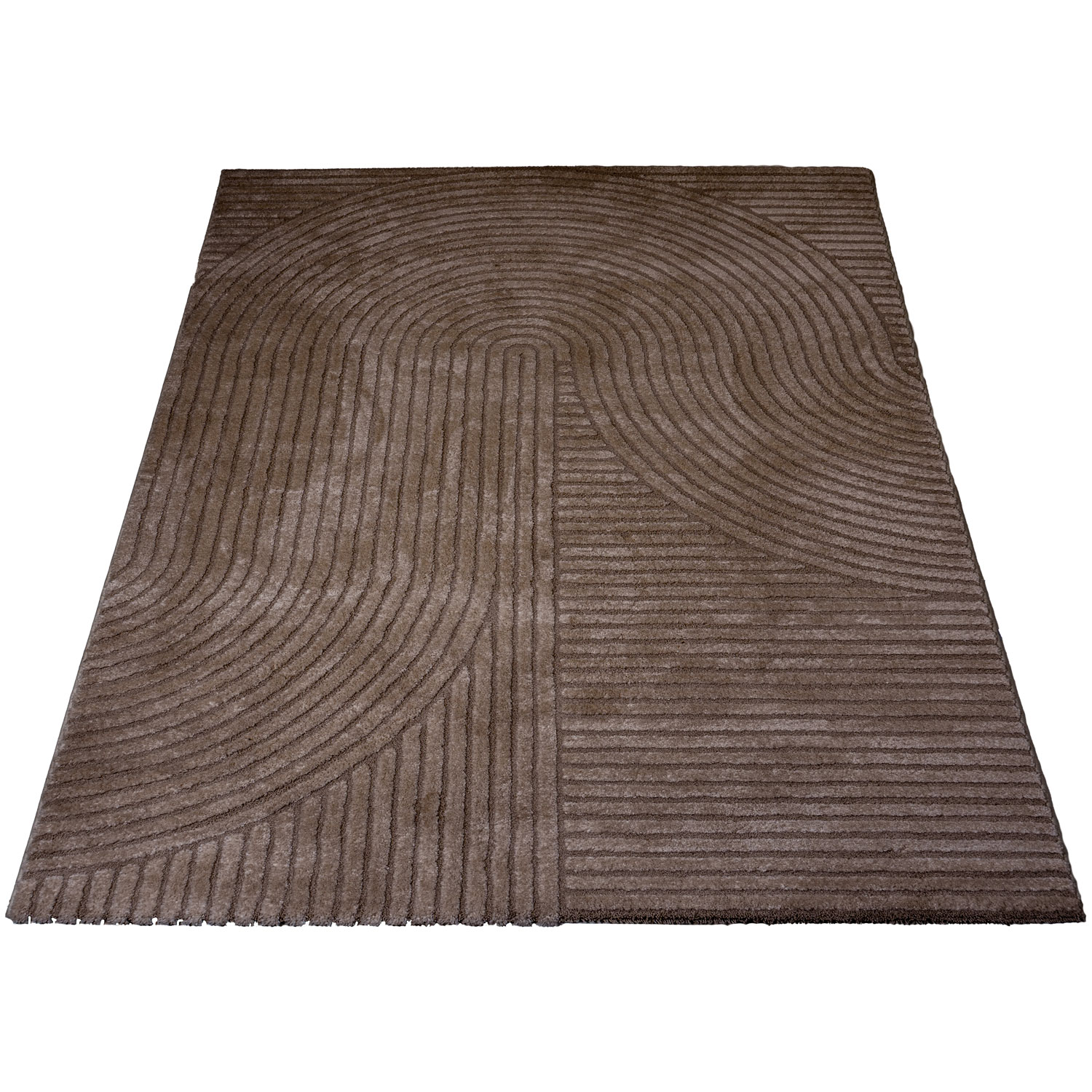 Vloerkleed Ella Brown 280x380 cm