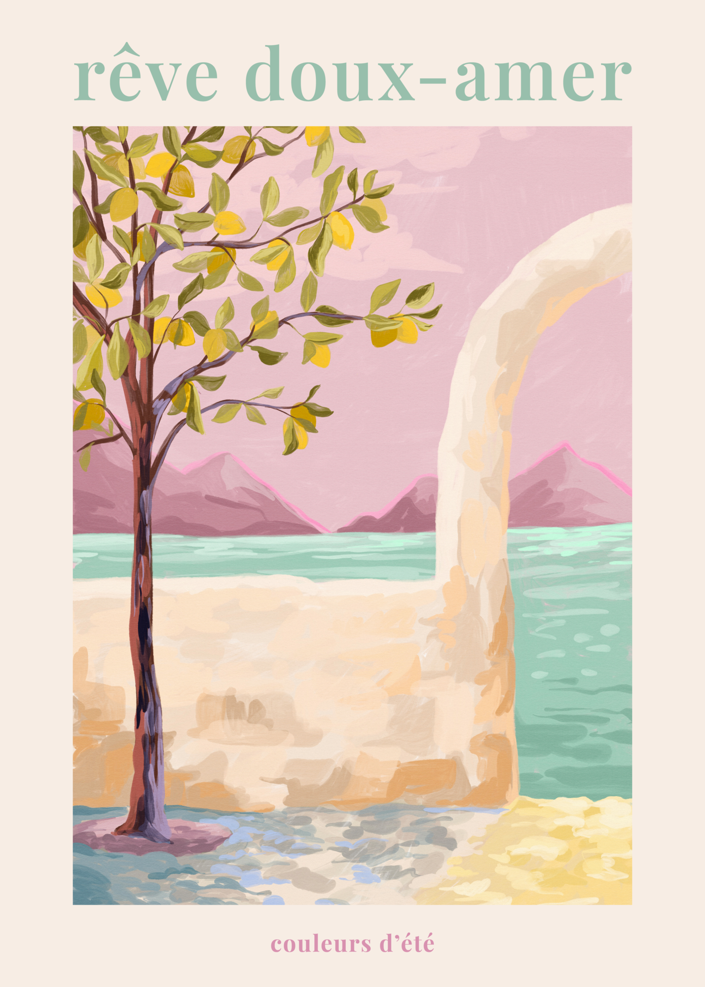 Poster Reve Doux-amer 50x70