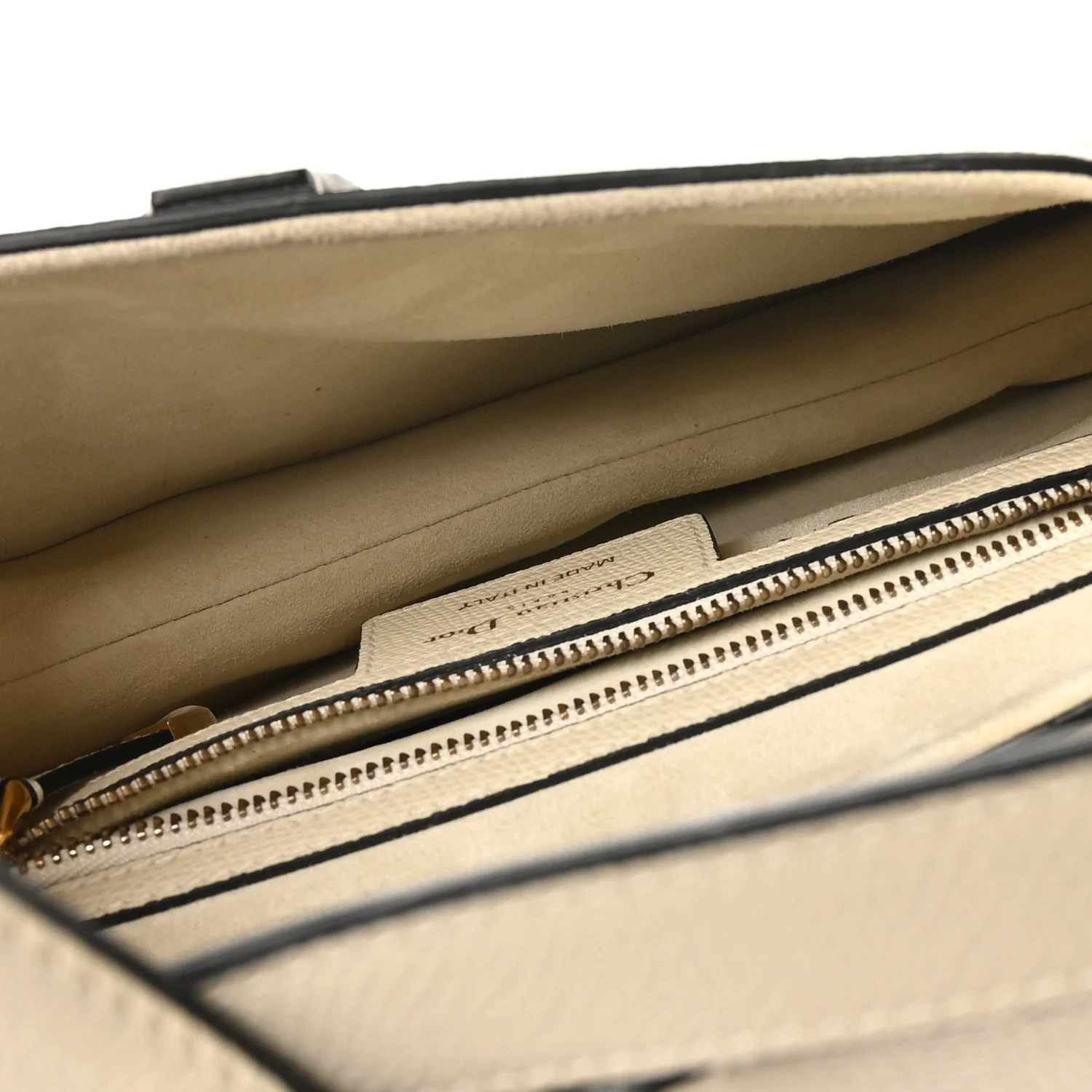 Grained Calfskin Saddle Bag White - Top Club