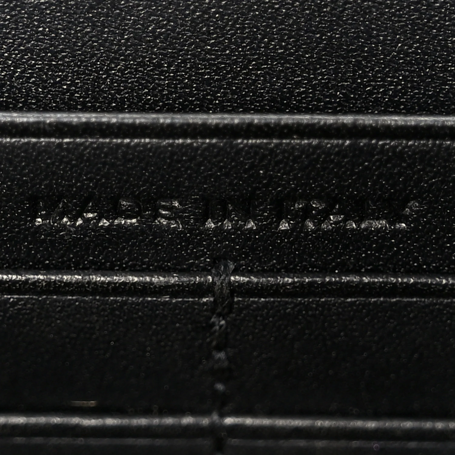Smooth Calfskin Classic Monogram Kate Tassel Chain Wallet Black - Top Club