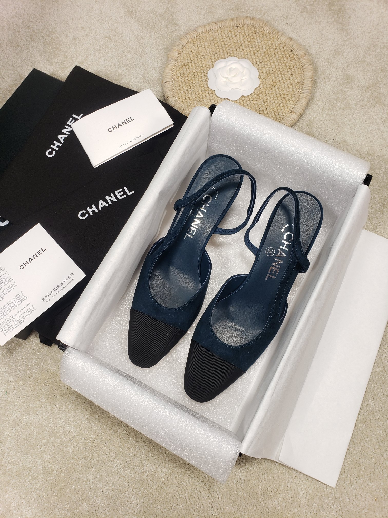 CHANEL SLINGBACKS 38 - Sneaker Replica Workshop