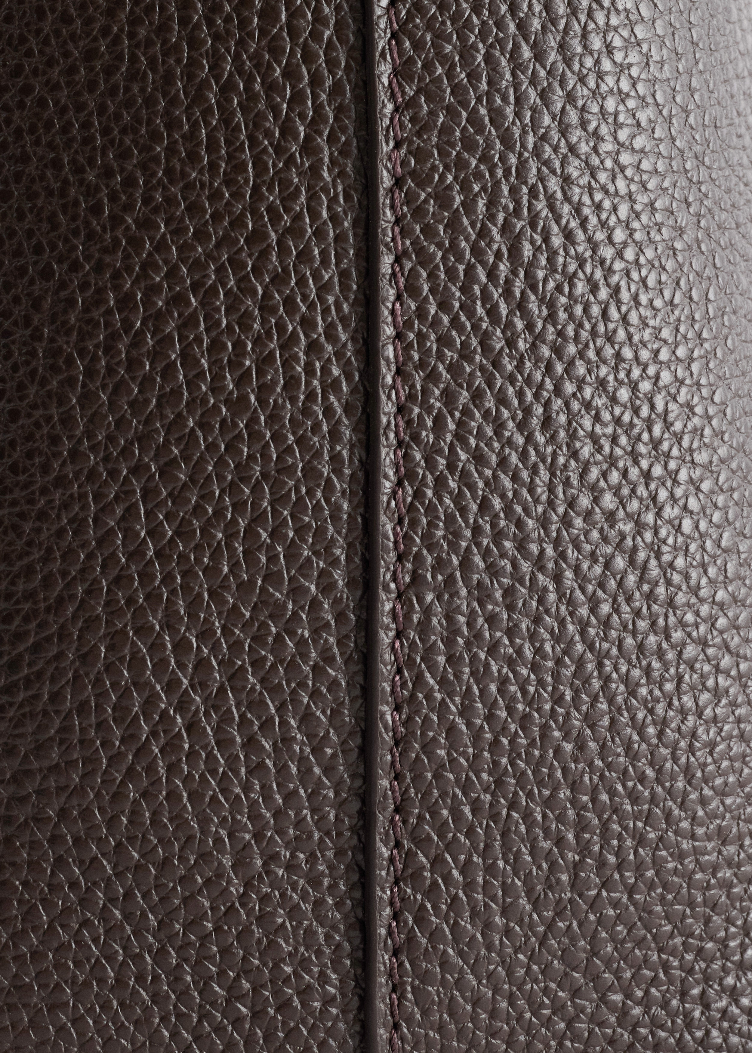 & Other Stories CLASSIC LEATHER TOTE BAG