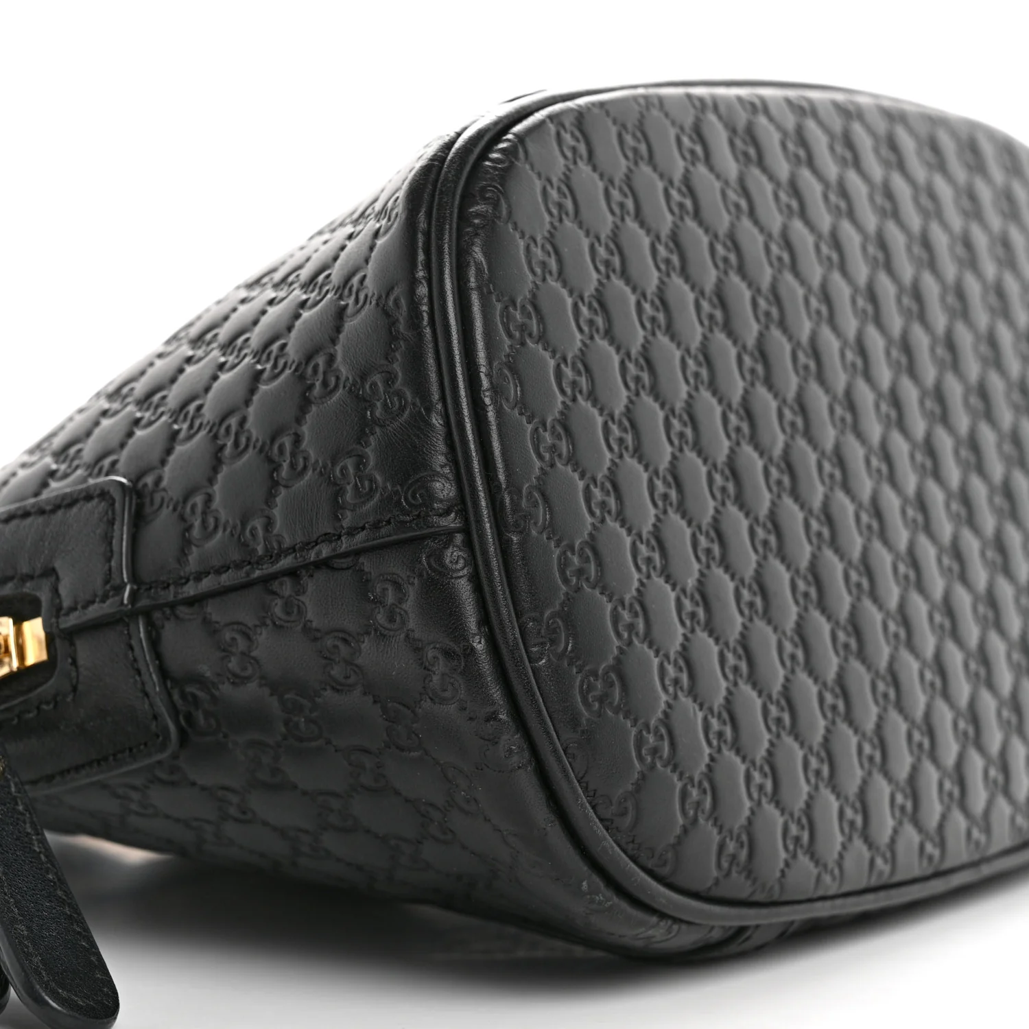 Microguccissima Mini Dome Bag Black - Top Club