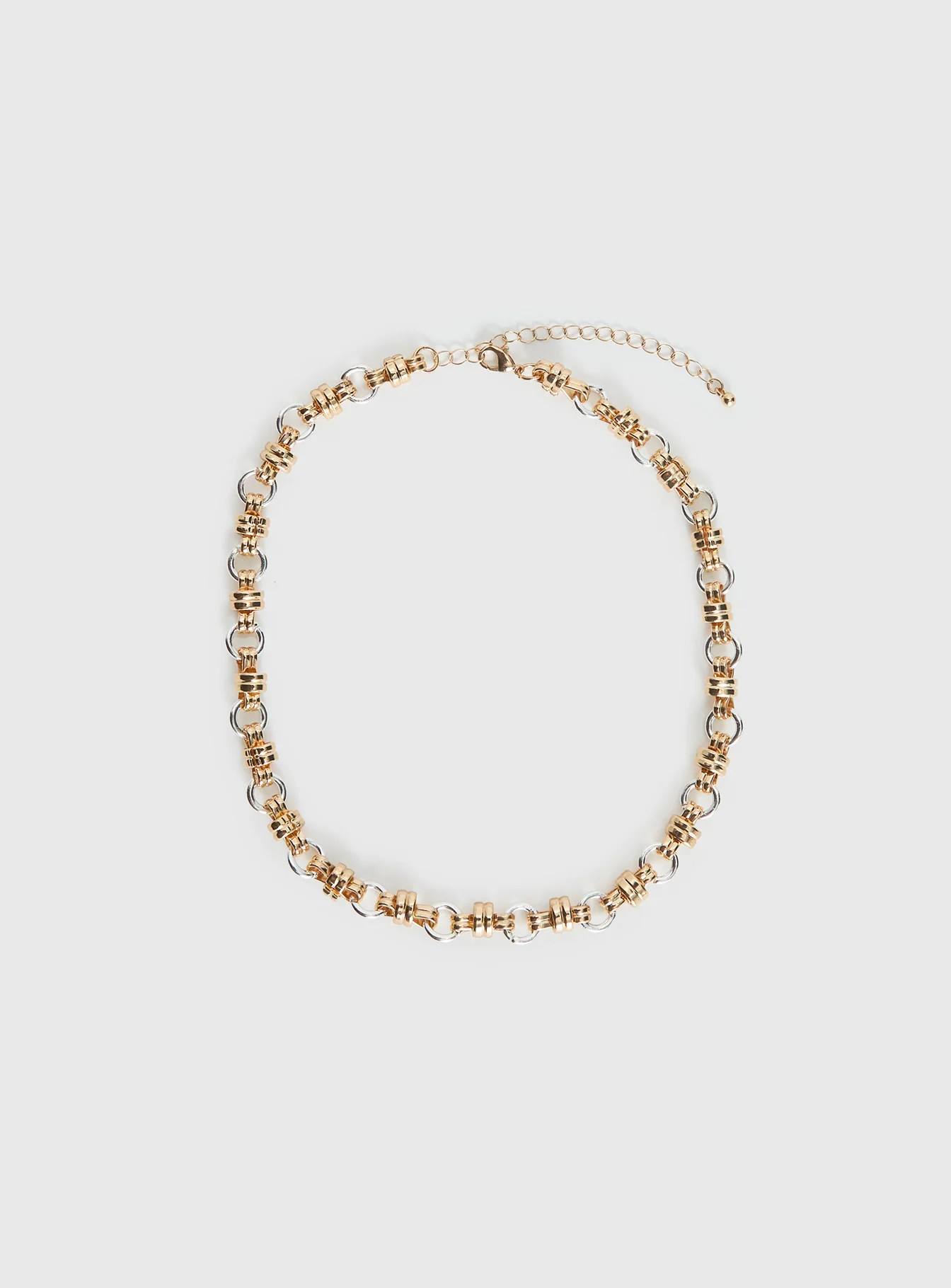 Annalie Linked Necklace Gold / Silver