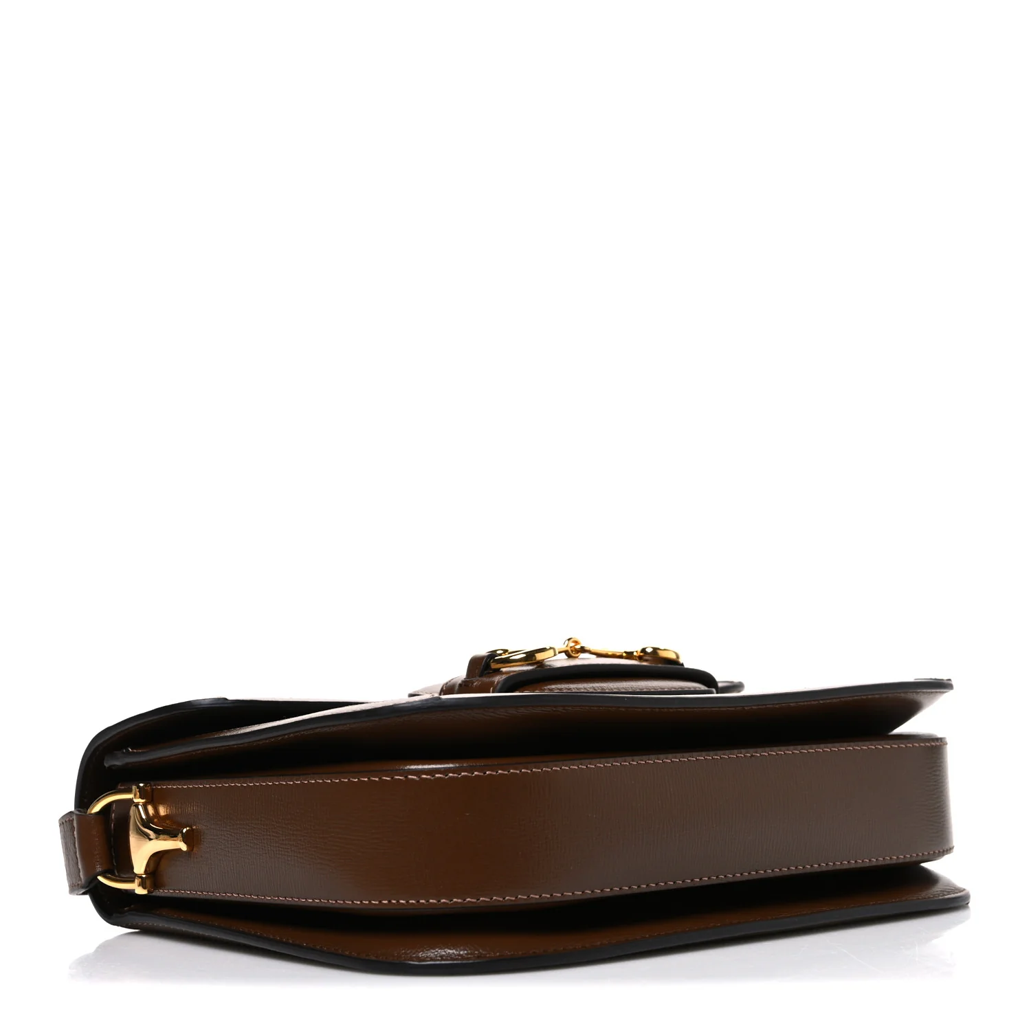 GG Supreme Monogram Horsebit 1955 Shoulder Bag Beige Brown Sugar - Top Club