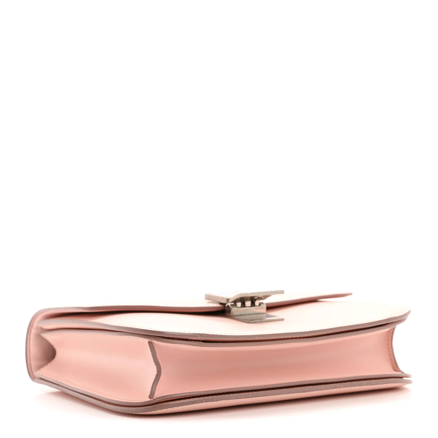 Smooth Calfskin Medium Classic Box Flap Bag Pink - Top Club
